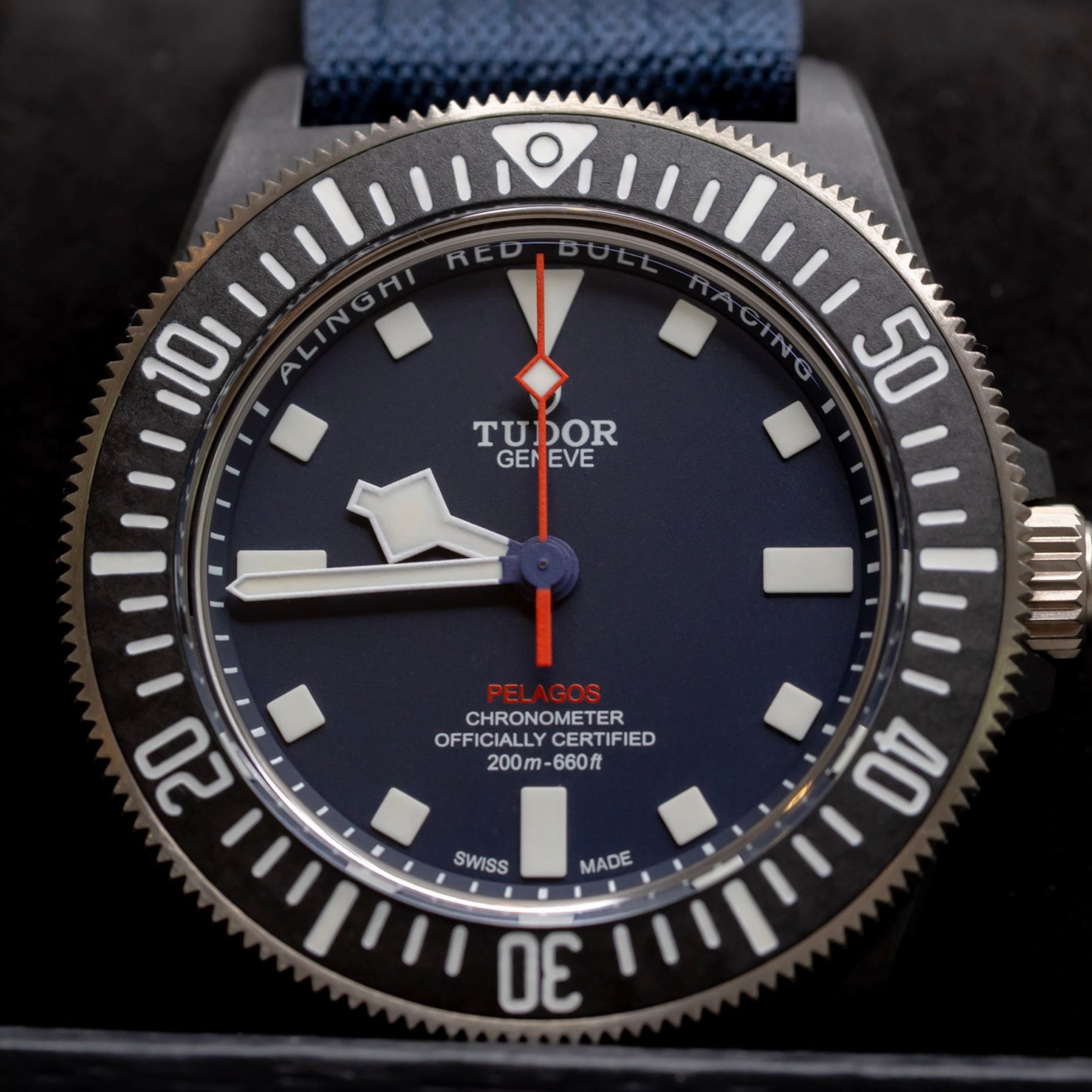 Tudor Pelagos FXD Alinghi Red Bull Racing Chronograph 25807KN Carbon 43mm