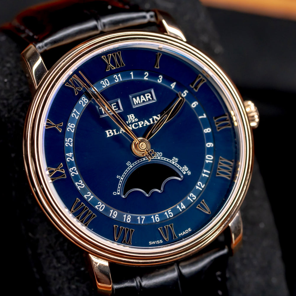 2022 Blancpain Complete Calendar 40 Mm Villeret Moonphase Complete