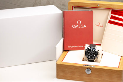 2025 Omega Seamaster Diver 300M Chronograph Complete Set