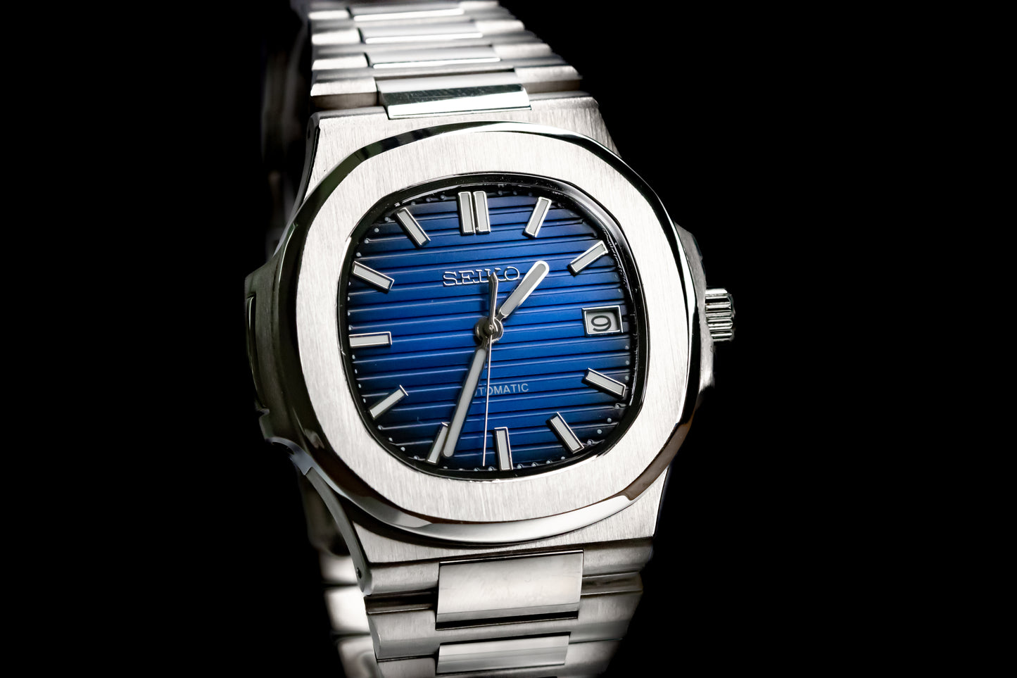 Seikomod Blue Nautilus image 2