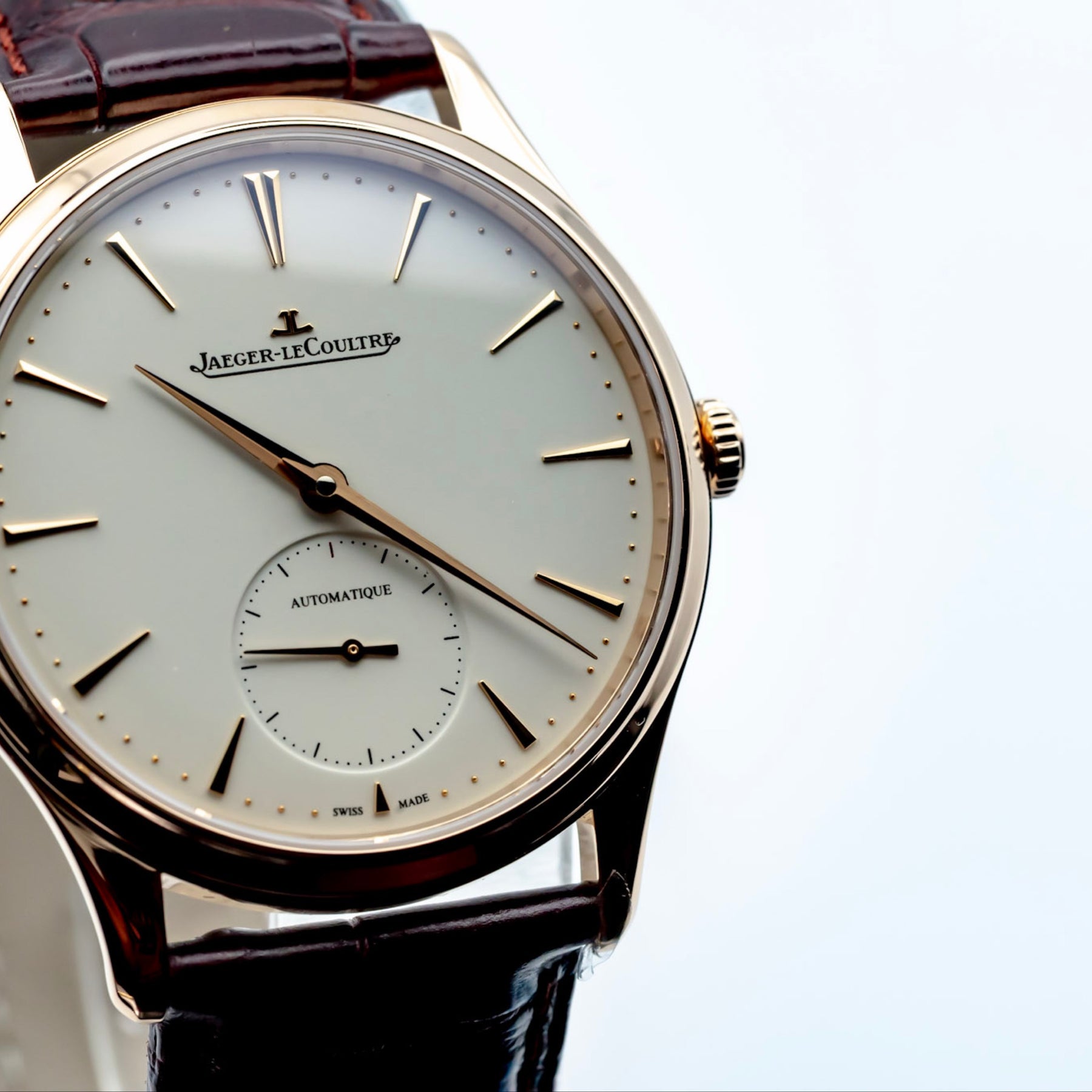 2021 Jaeger-LeCoultre Master Ultra Thin Small Seconds 18k Gold