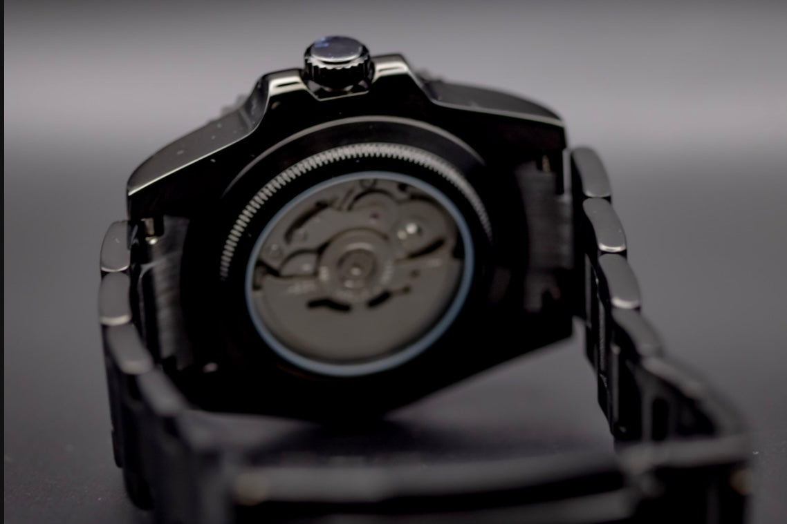 Seikomod Black on Black Diver image 3