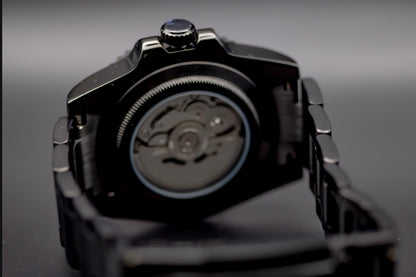 Seikomod Black on Black Diver image 3