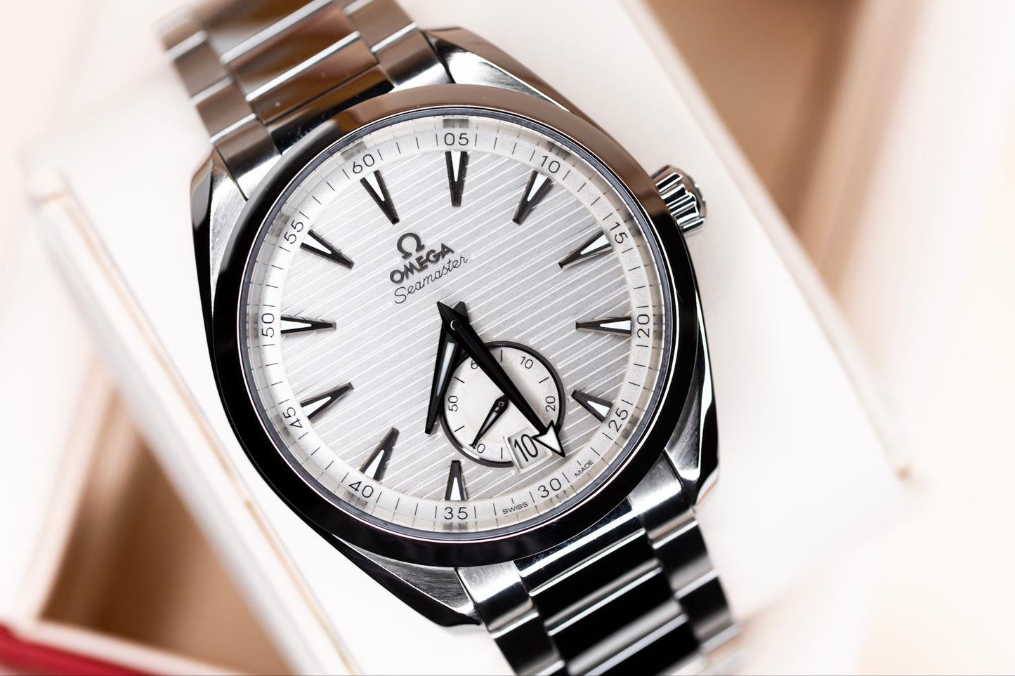 2025 Omega Seamaster Aqua Terra "Small Seconds" Complete Set