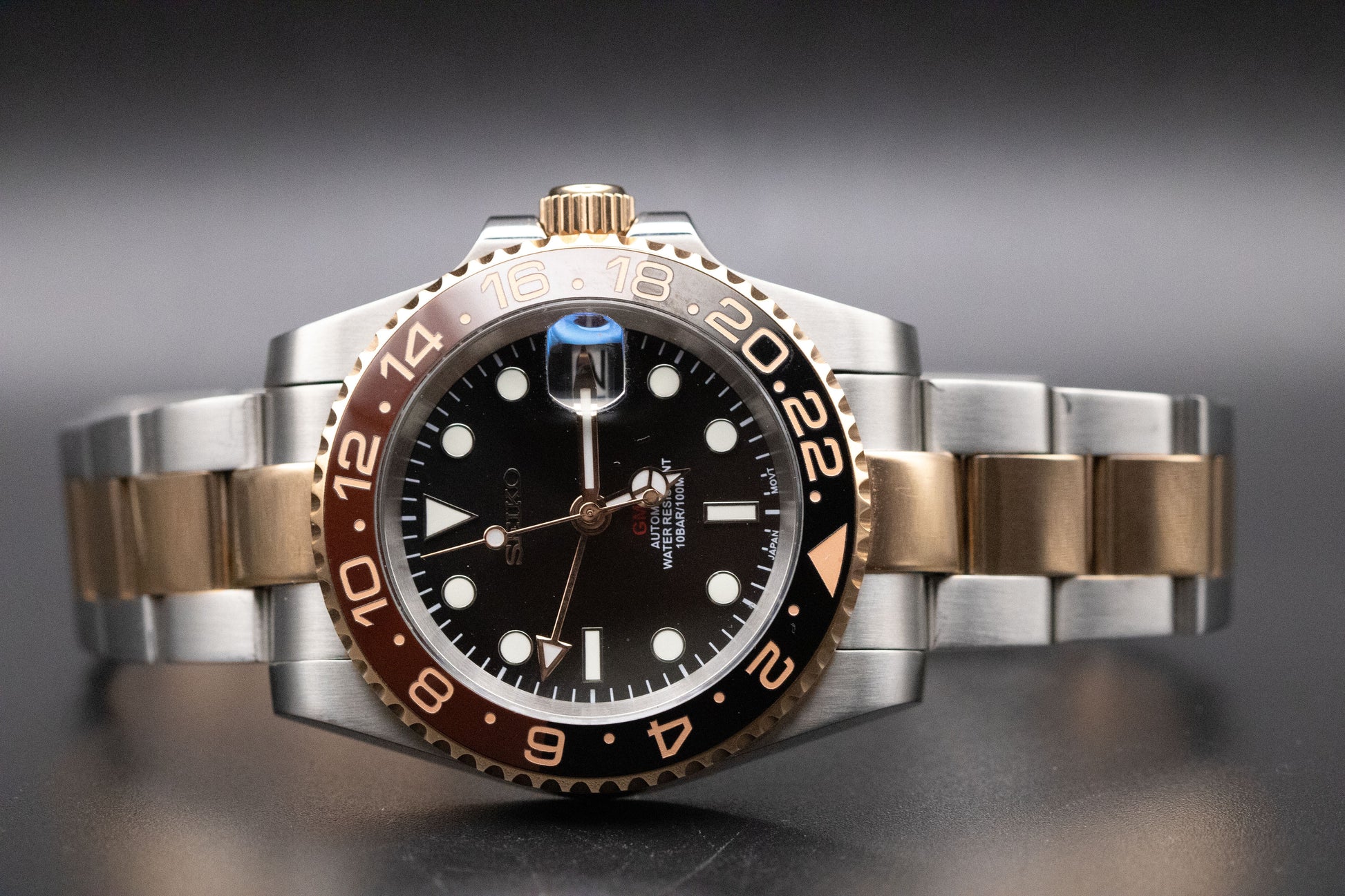Seikomod RootBeer GMT image 3