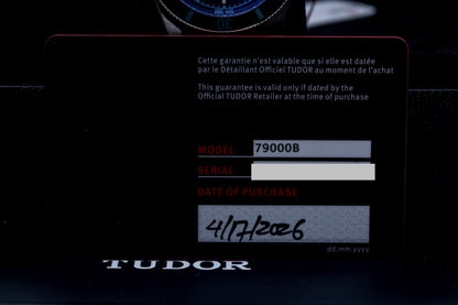 Tudor Black Bay