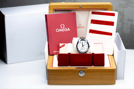 2025 Omega Seamaster Aqua Terra "Small Seconds" Complete Set