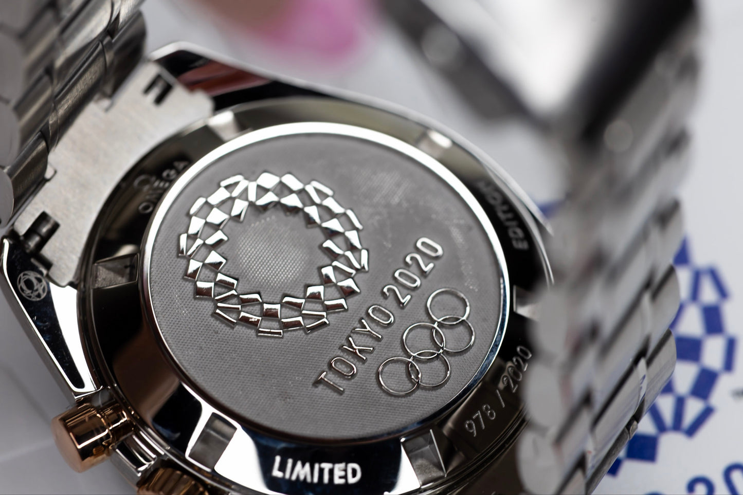 2020 Omega Speedmaster Chrono "Tokyo" Limited Edition Complete Set!