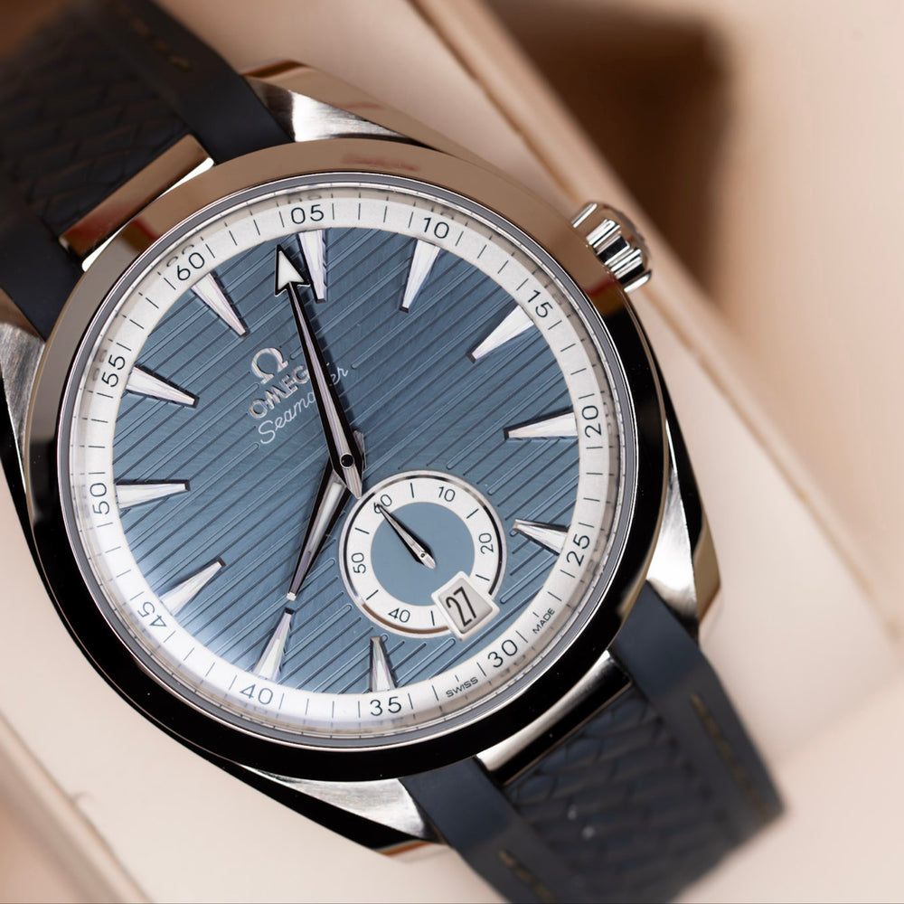 2025 Omega Seamaster Aqua Terra 150m Small Seconds Complete Set!