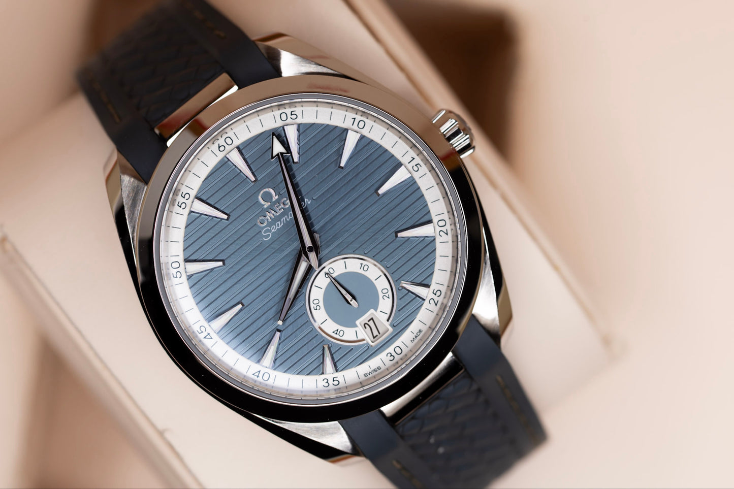 2025 Omega Seamaster Aqua Terra 150m Small Seconds Complete Set!