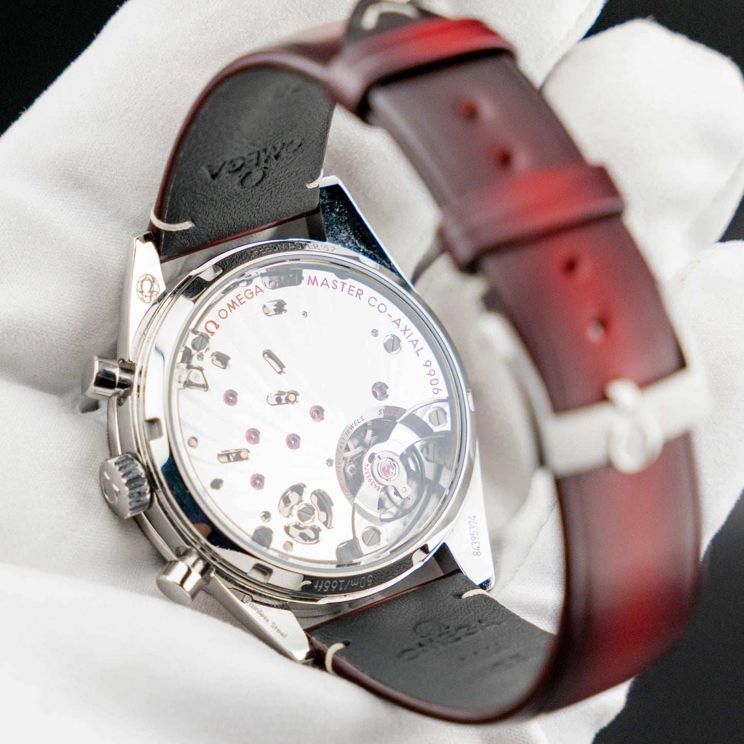 Omega Speedmaster '57 Burgundy full set