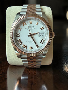 Brand New Unworn 2025 Rolex Datejust 41 Rose Gold Two Tone