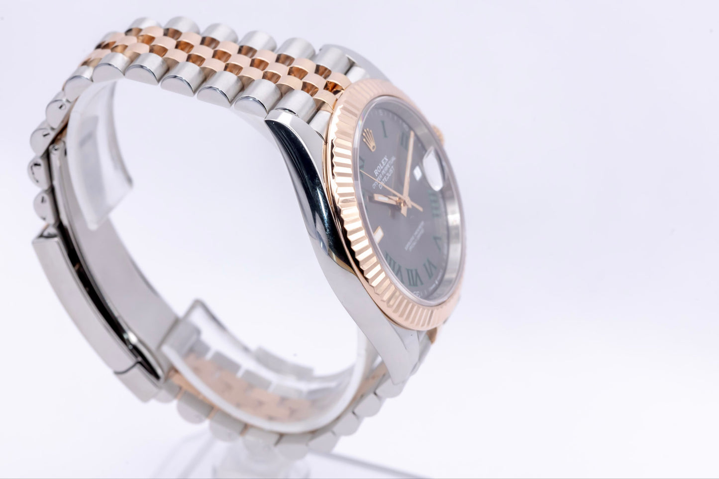 2023 Rolex "Wimbledon" Datejust 41 Everose Complete Set