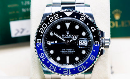 2022 Rolex GMT Master II "Batman" Complete Set
