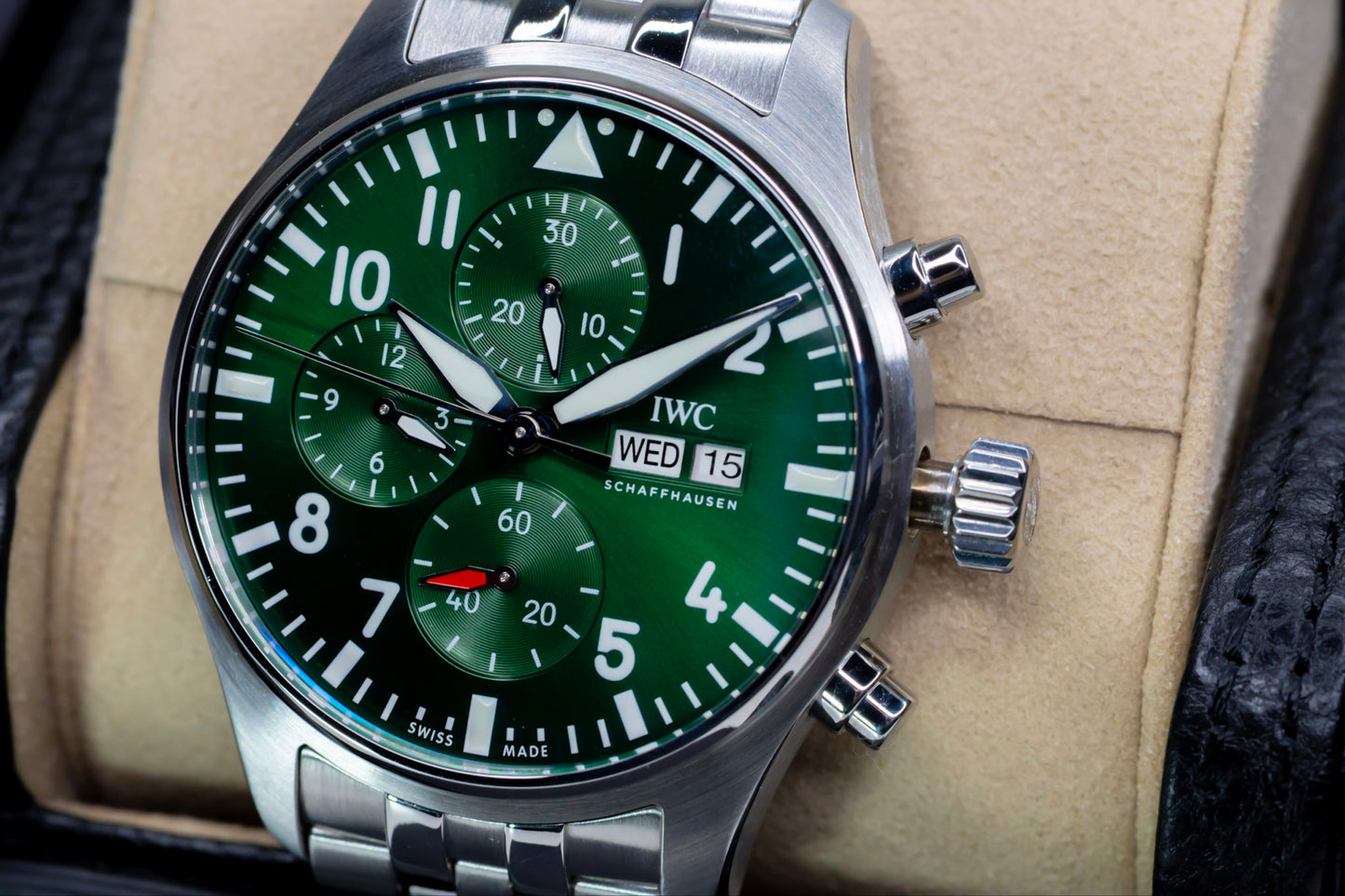2023 IWC Watch Chronograph Pilot Complete Set!