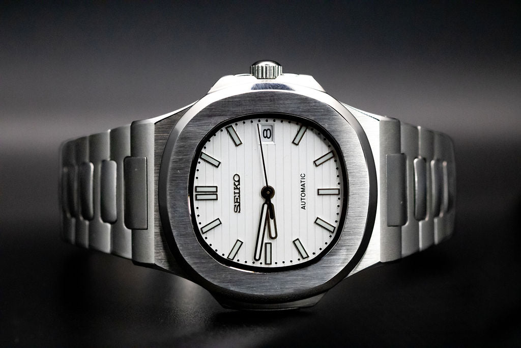 Seikomod Nautilus - White Dial image 2