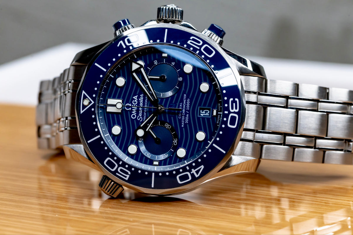 2024 Omega Seamaster Diver Professional Chrono Complete Set