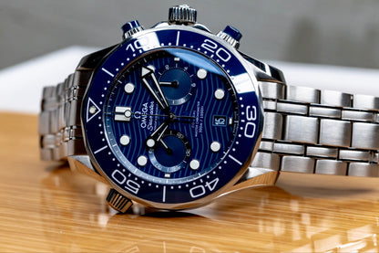 2024 Omega Seamaster Diver Professional Chrono Complete Set
