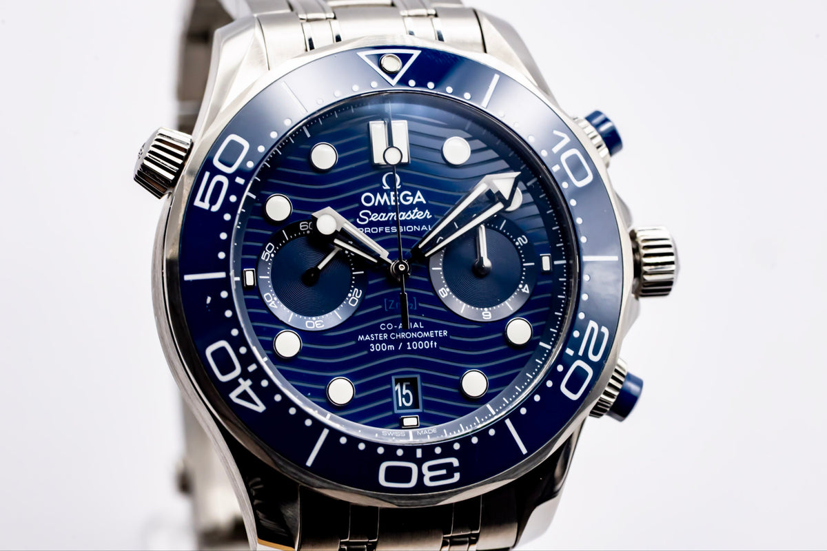 2024 Omega Seamaster Diver Professional Chrono Complete Set