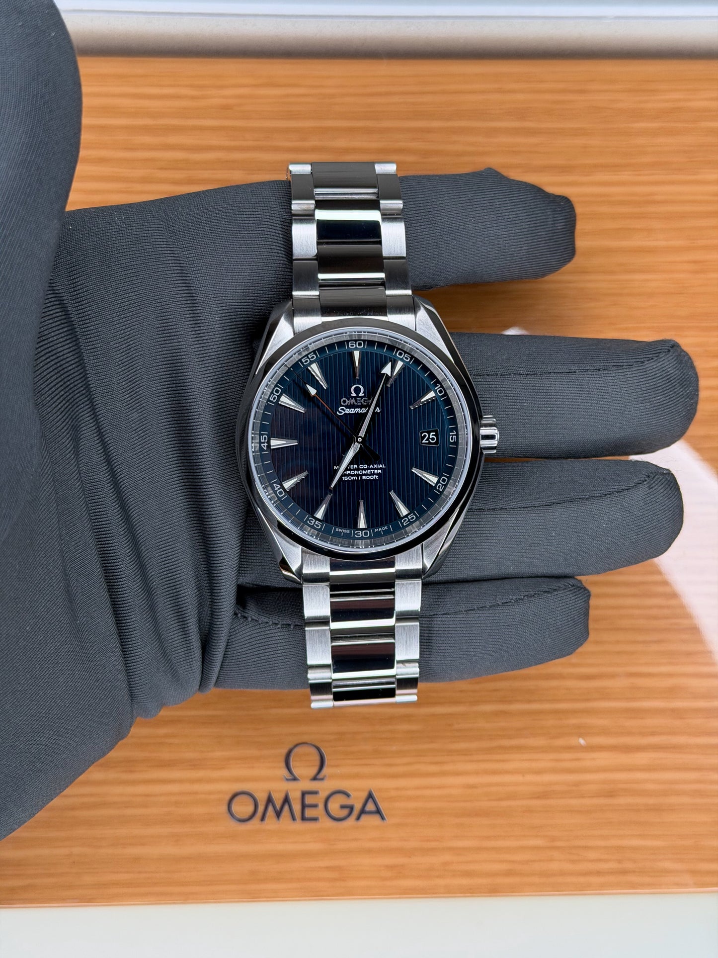 2015 Omega Seamaster Aqua Terra Complete Set!