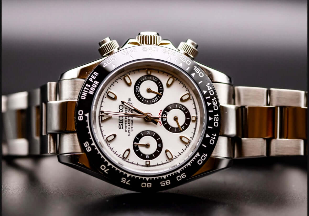 Seikomod Daytona Panda Chrono - Stylish & Precise – Kingdom Watch