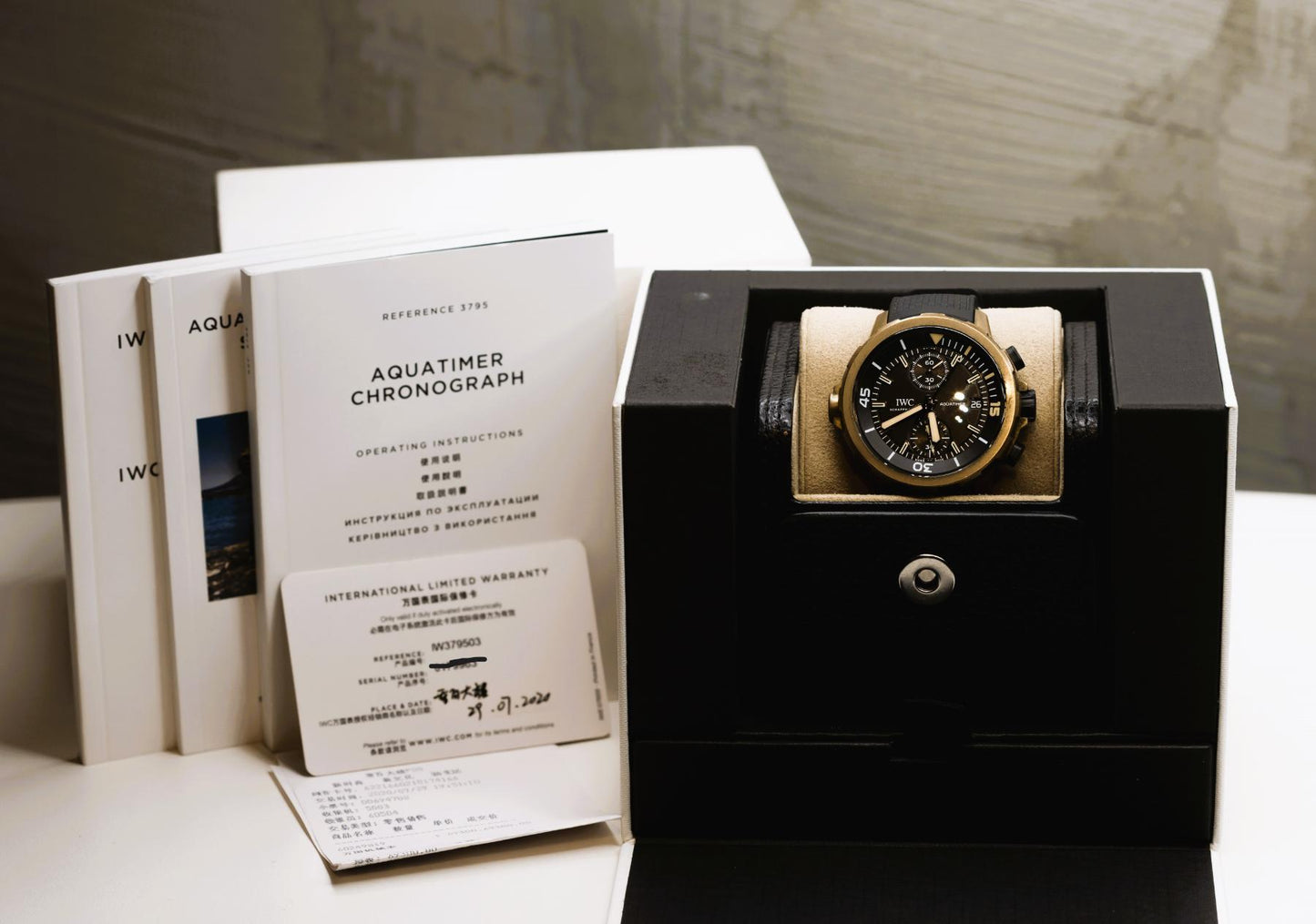 2019 IWC Aquatimer Chronograph Charles Darwin Complete Set