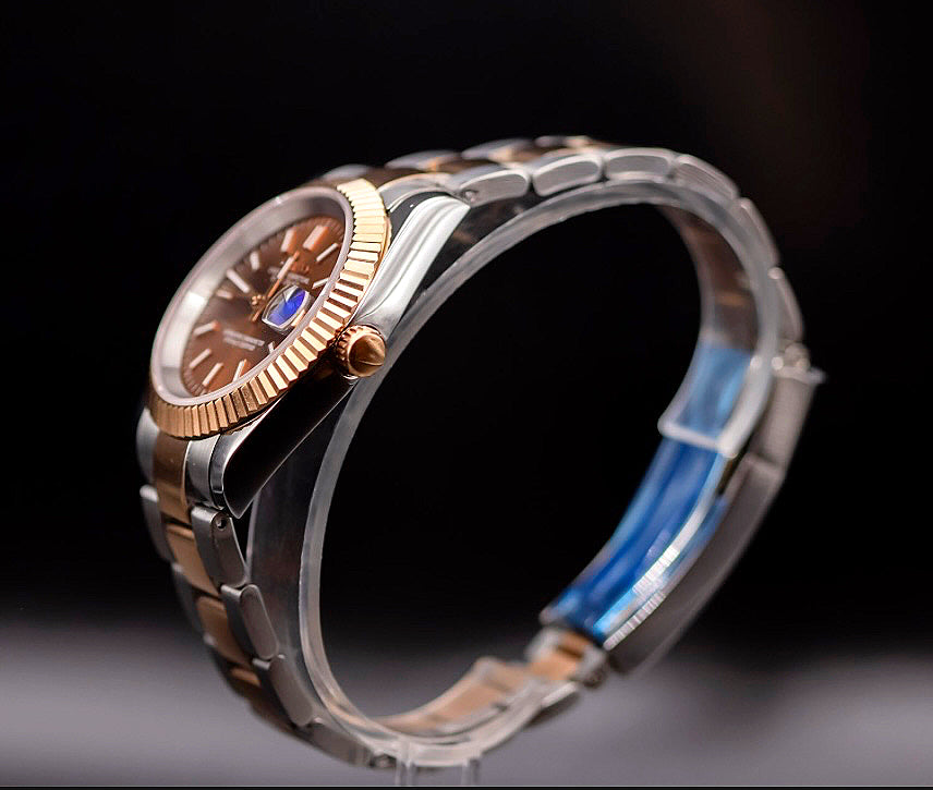Seikomod Chocolate Two Tone DateJust image 4
