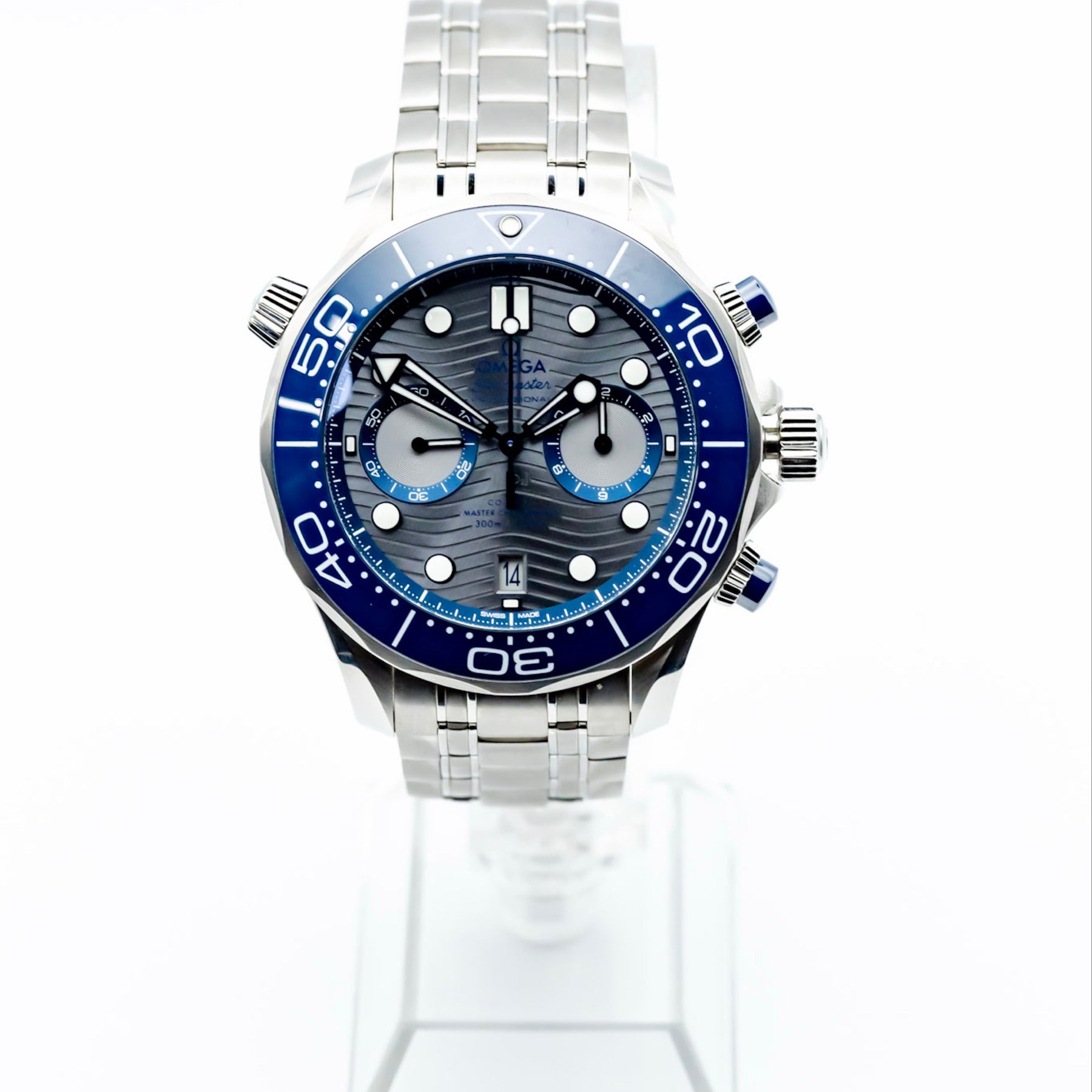 2022 Omega Seamaster Diver 300M Chrono Complete Set
