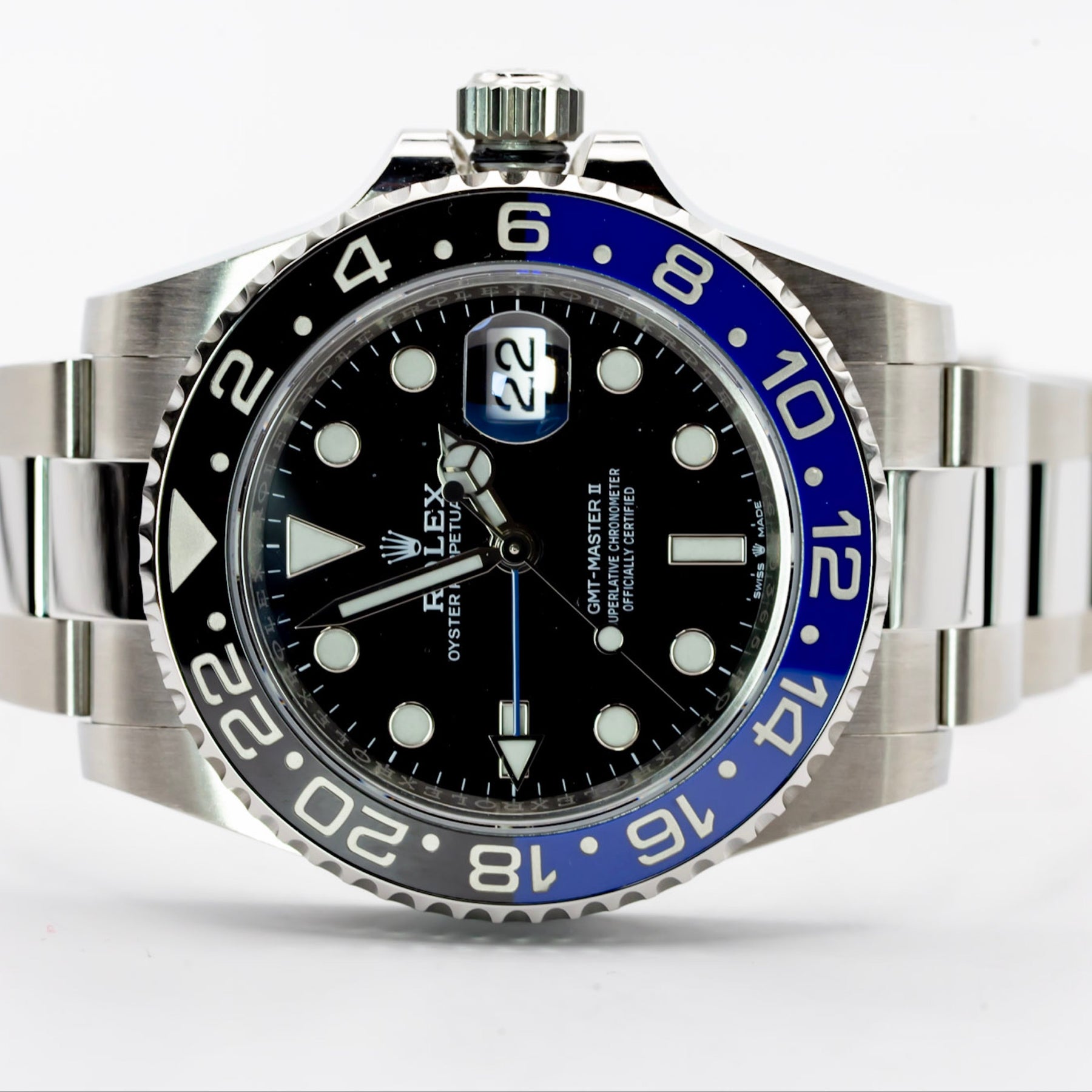 2022 Rolex GMT Master II "Batman" Complete Set