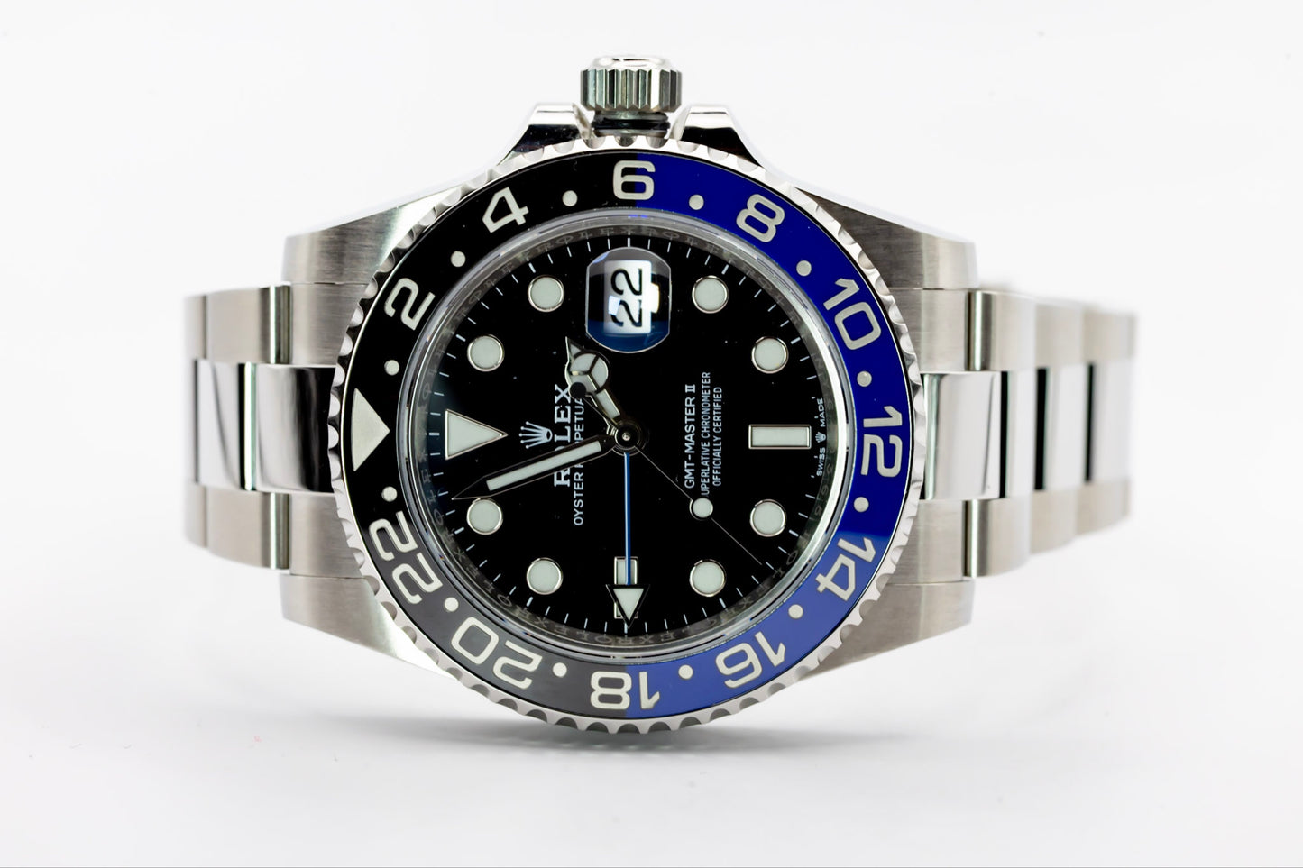 2022 Rolex GMT Master II "Batman" Complete Set