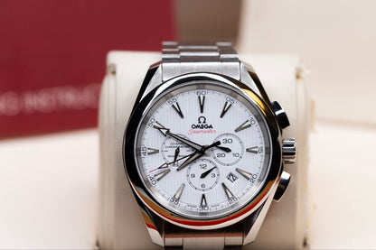 2018 Omega Seamaster Aqua Terra Complete Box & Papers