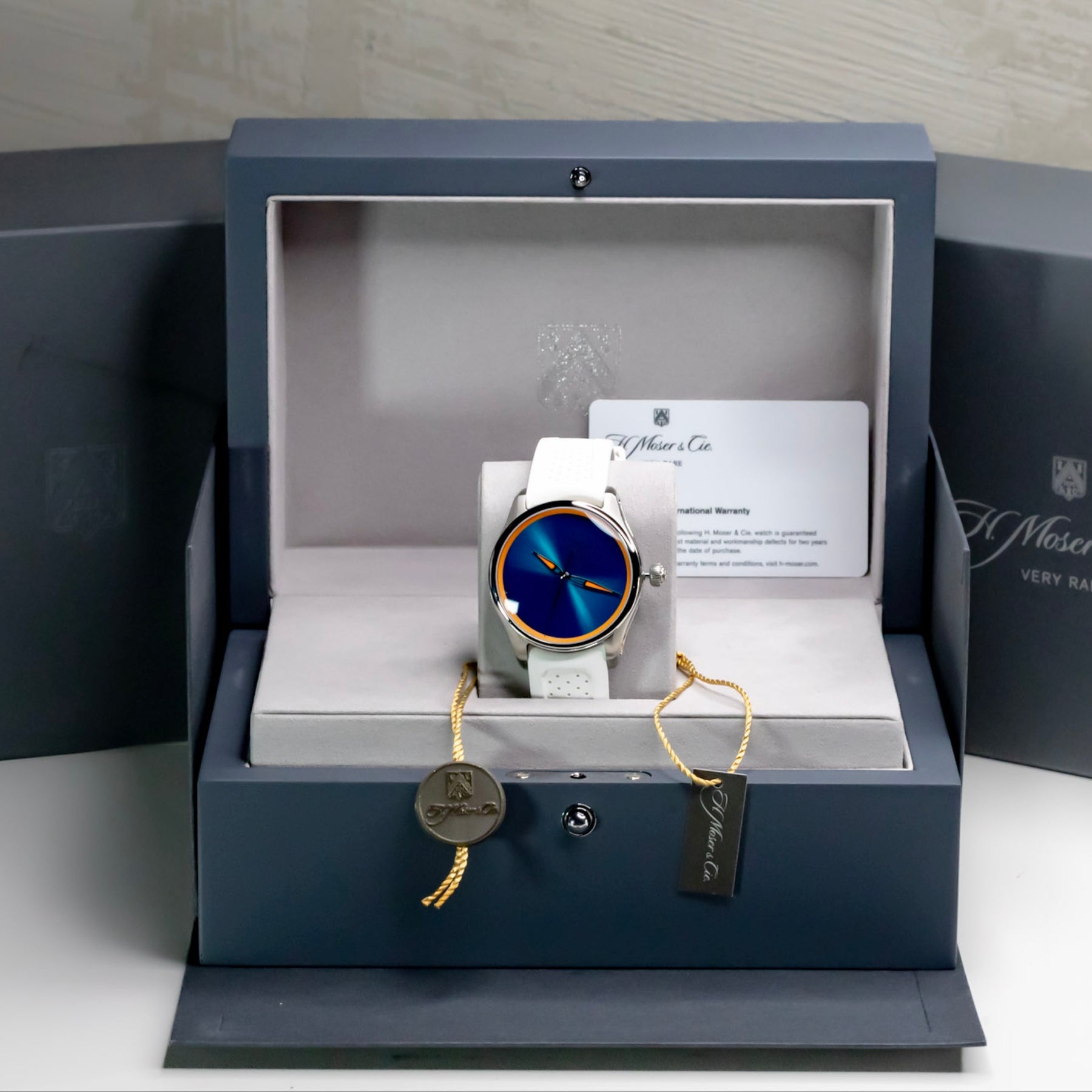 2026 H.Moser & Cie Pioneer Center Seconds Spiced Aqua Brand New!