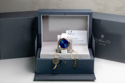 2026 H.Moser & Cie Pioneer Center Seconds Spiced Aqua Brand New!