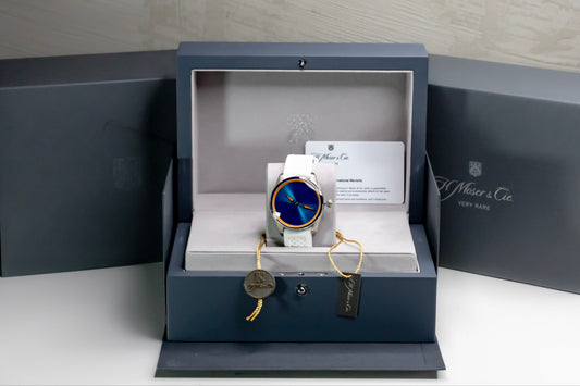 2026 H.Moser & Cie Pioneer Center Seconds Spiced Aqua Brand New!