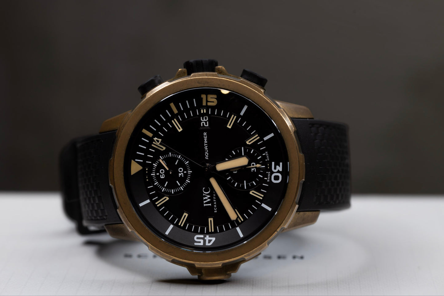 2019 IWC Aquatimer Chronograph Charles Darwin Complete Set