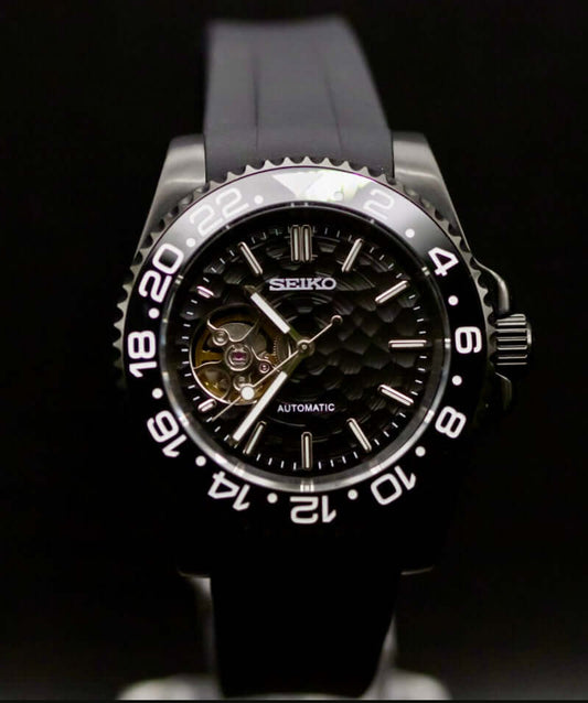 SeikoMod Black Open Heart image 0