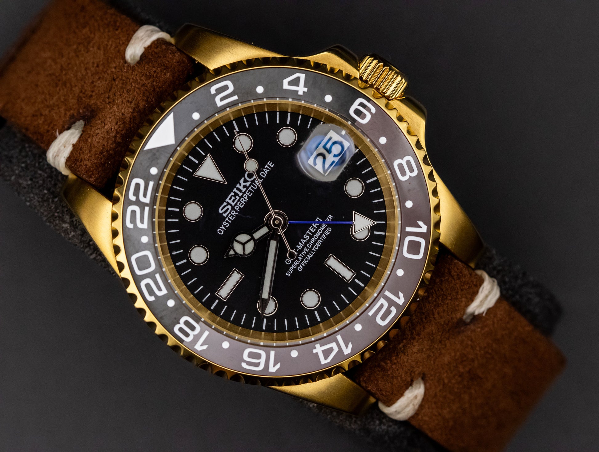 Seikomod Bronze GMT image 5