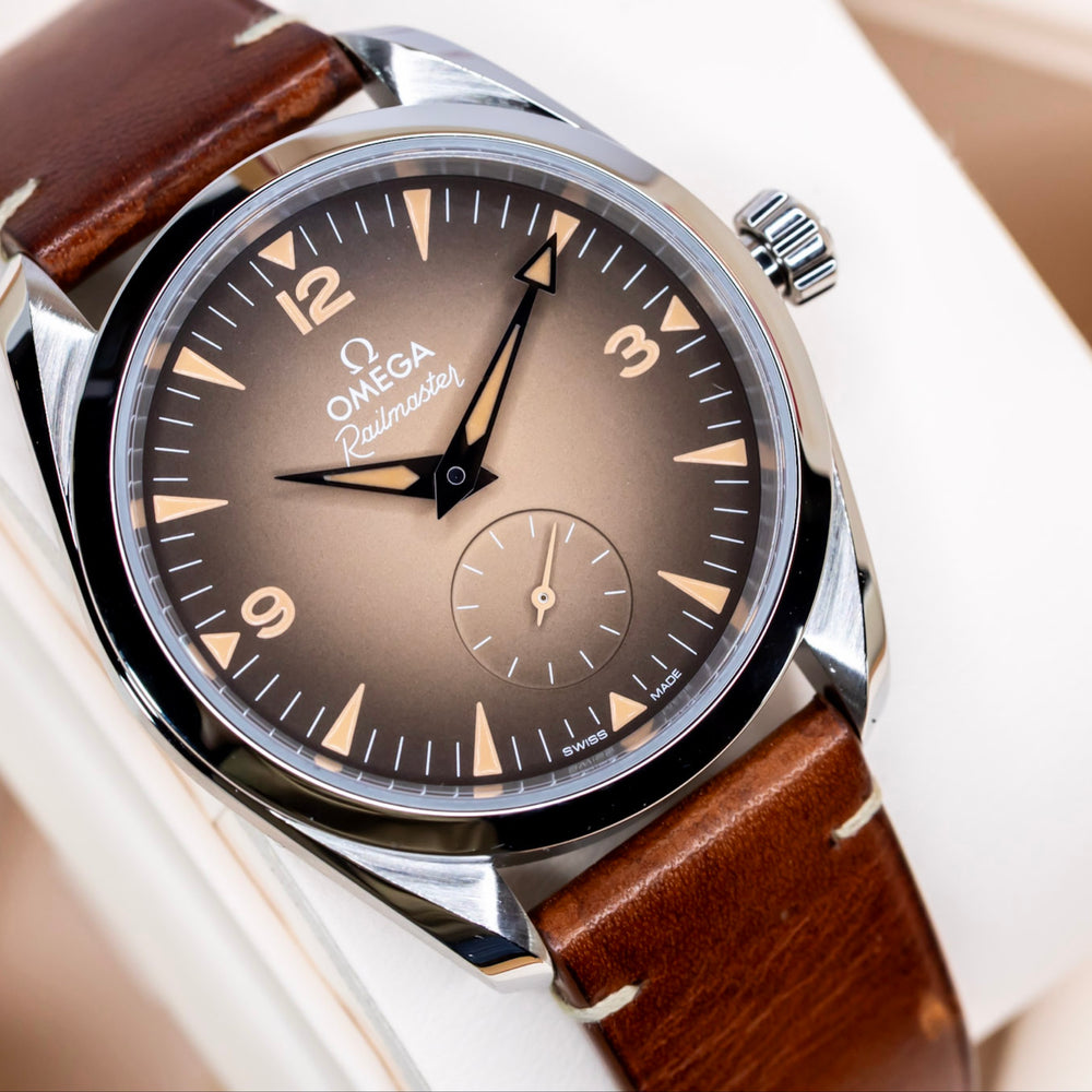2025 Omega Seamaster Railmaster 38mm Complete Set