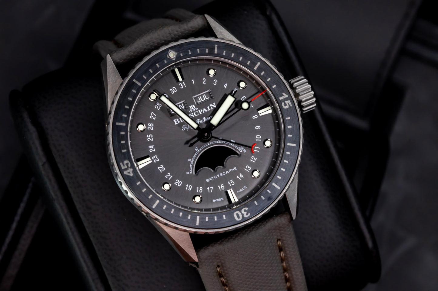 2022 Blancpain Fifty Fathoms Bathyscaphe Moonphase