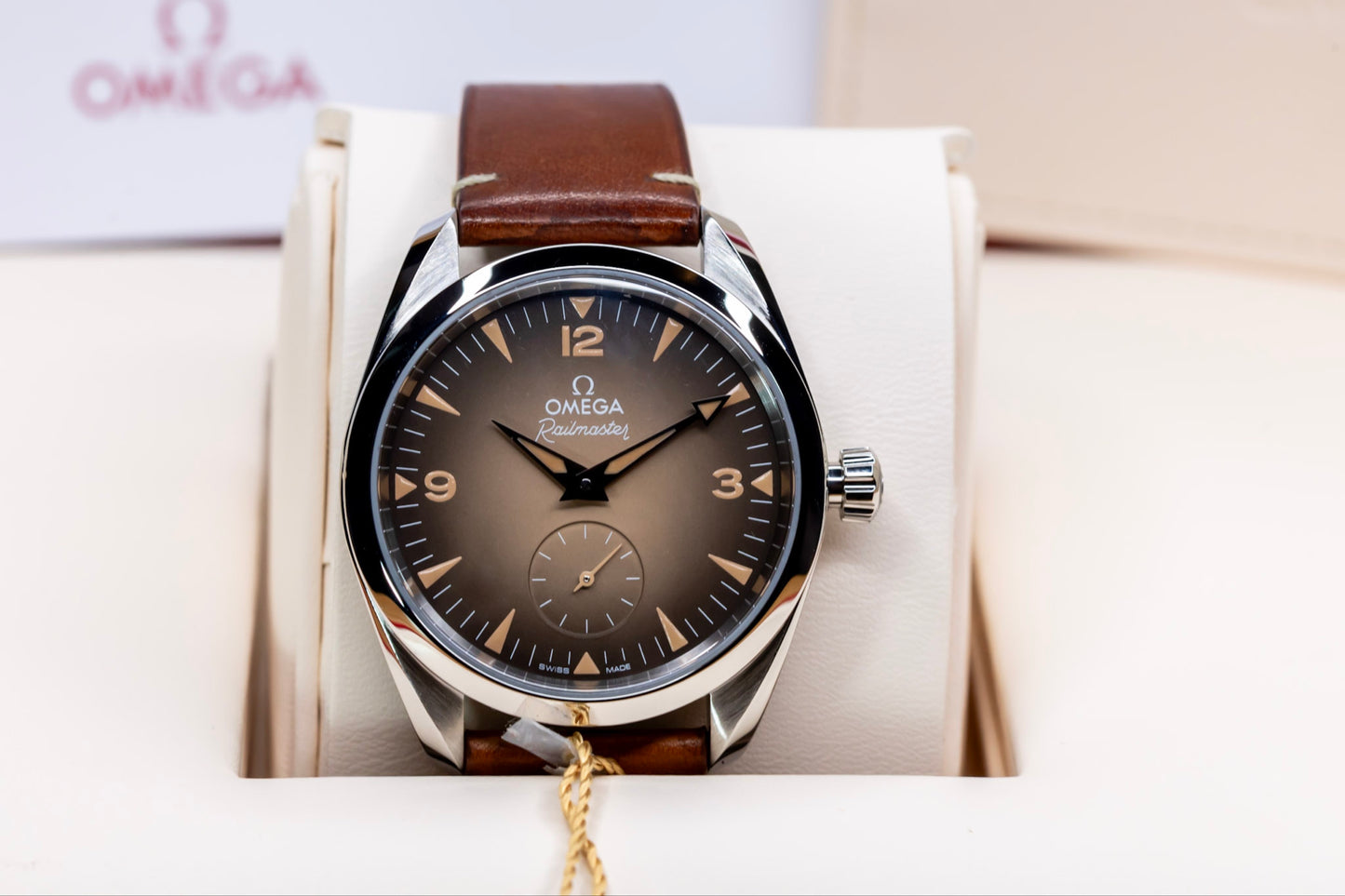 2025 Omega Seamaster Railmaster 38mm Complete Set