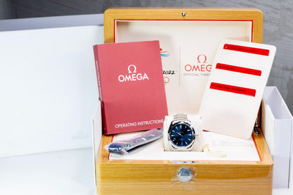 2022 Omega Seamaster Aqua Terra Beijing Limited Edition Complete Set