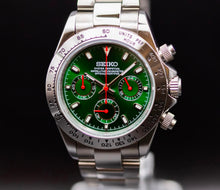 Seikomod Daytona - Green dial image 0
