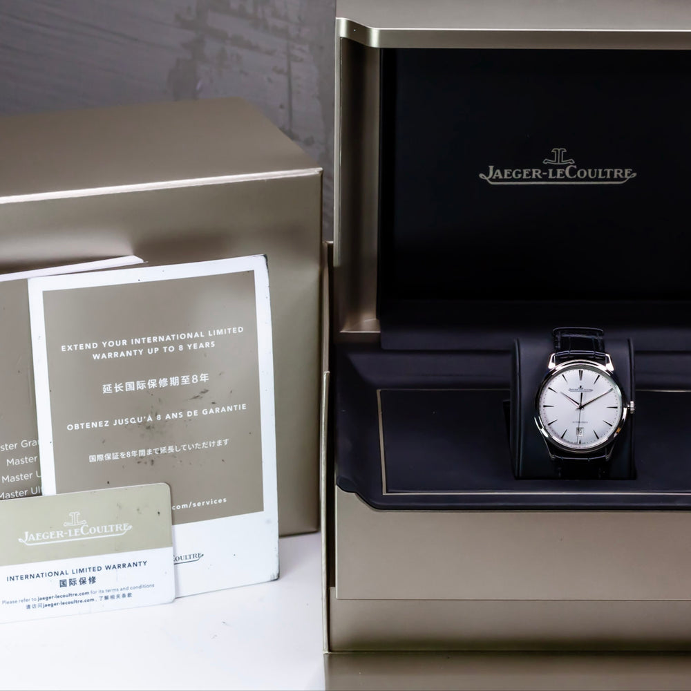 2022 Jaeger-LeCoultre Master Ultra Thin Date Complete Set