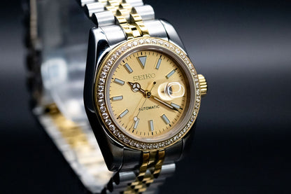 Champagne DateJust Seikomod image 4