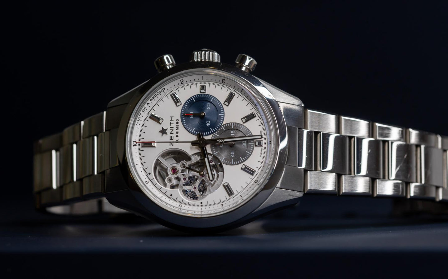 Zenith Chronomaster Open Heart White Dial 03.3300.3604/69.M3300 – El Primero – Full Set