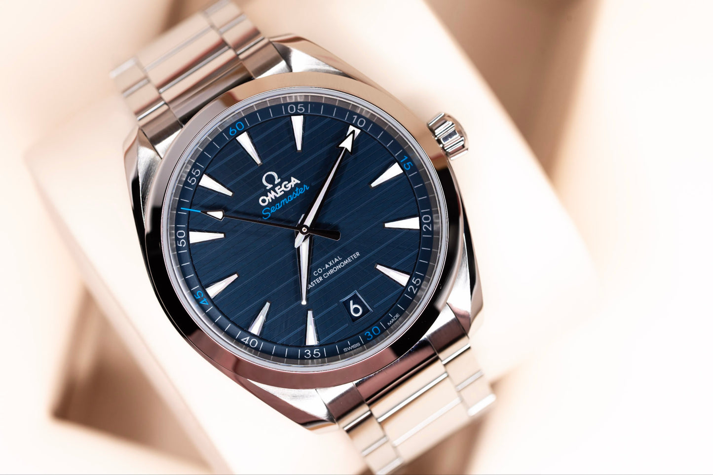 2025 Omega Seamaster Aqua Terra Complete Original Box & Papers