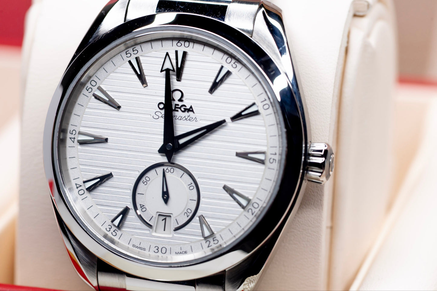 2025 Omega Seamaster Aqua Terra "Small Seconds" Complete Set