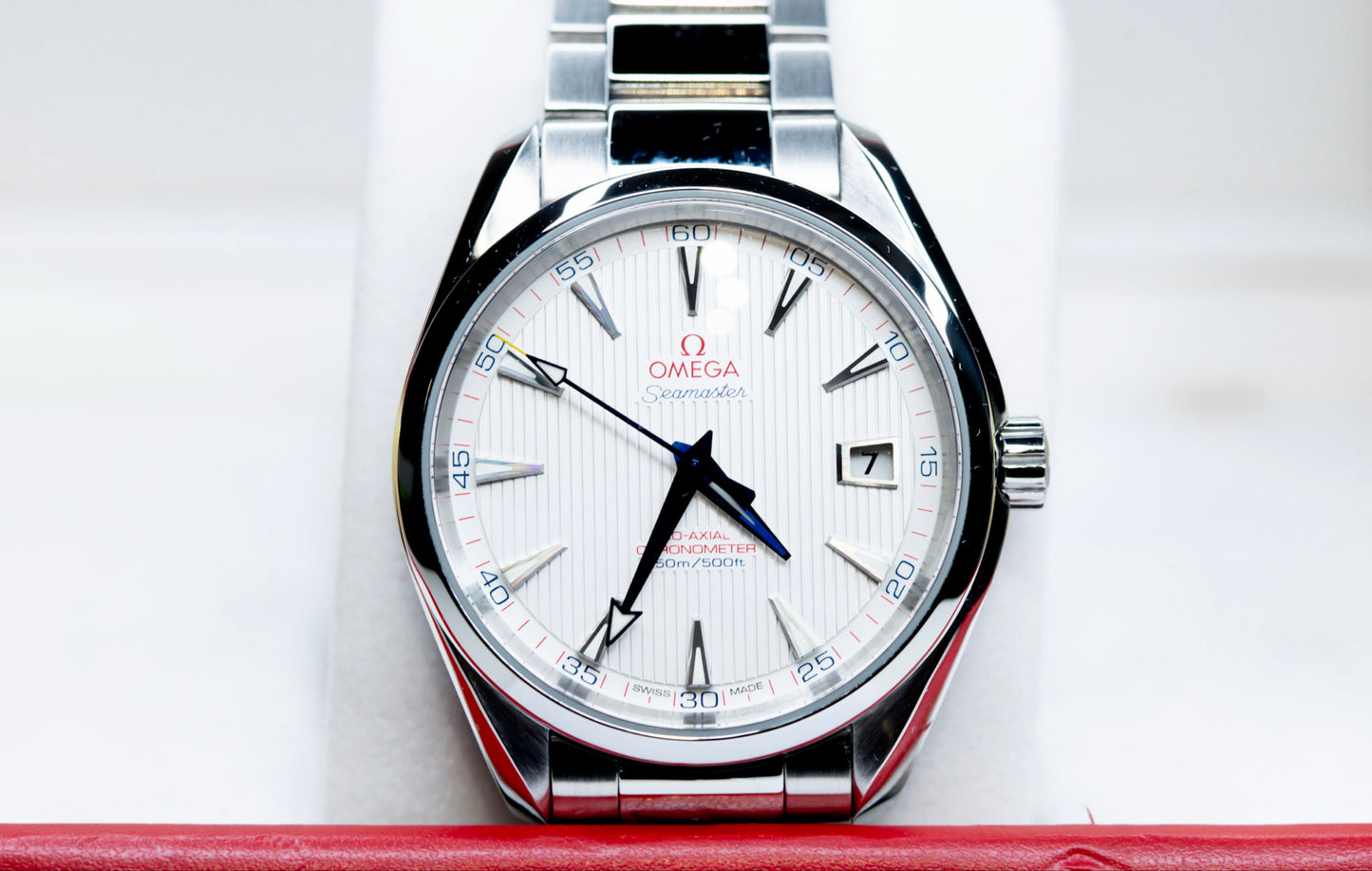 2018 Omega Seamaster Aqua Terra Complete Original Box & Papers