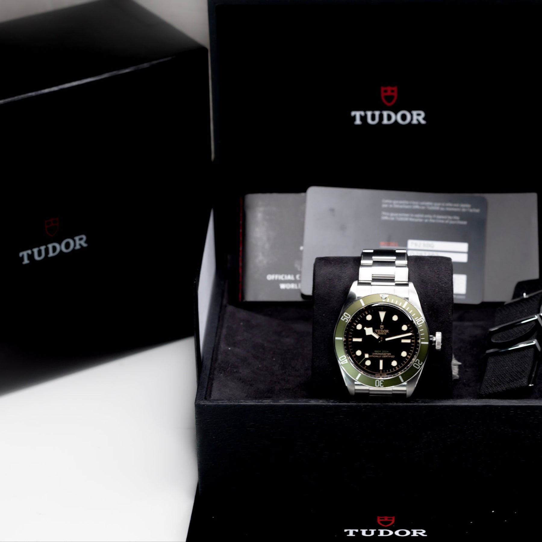 2021 Tudor Black Bay Harrods Special Edition Complete Set