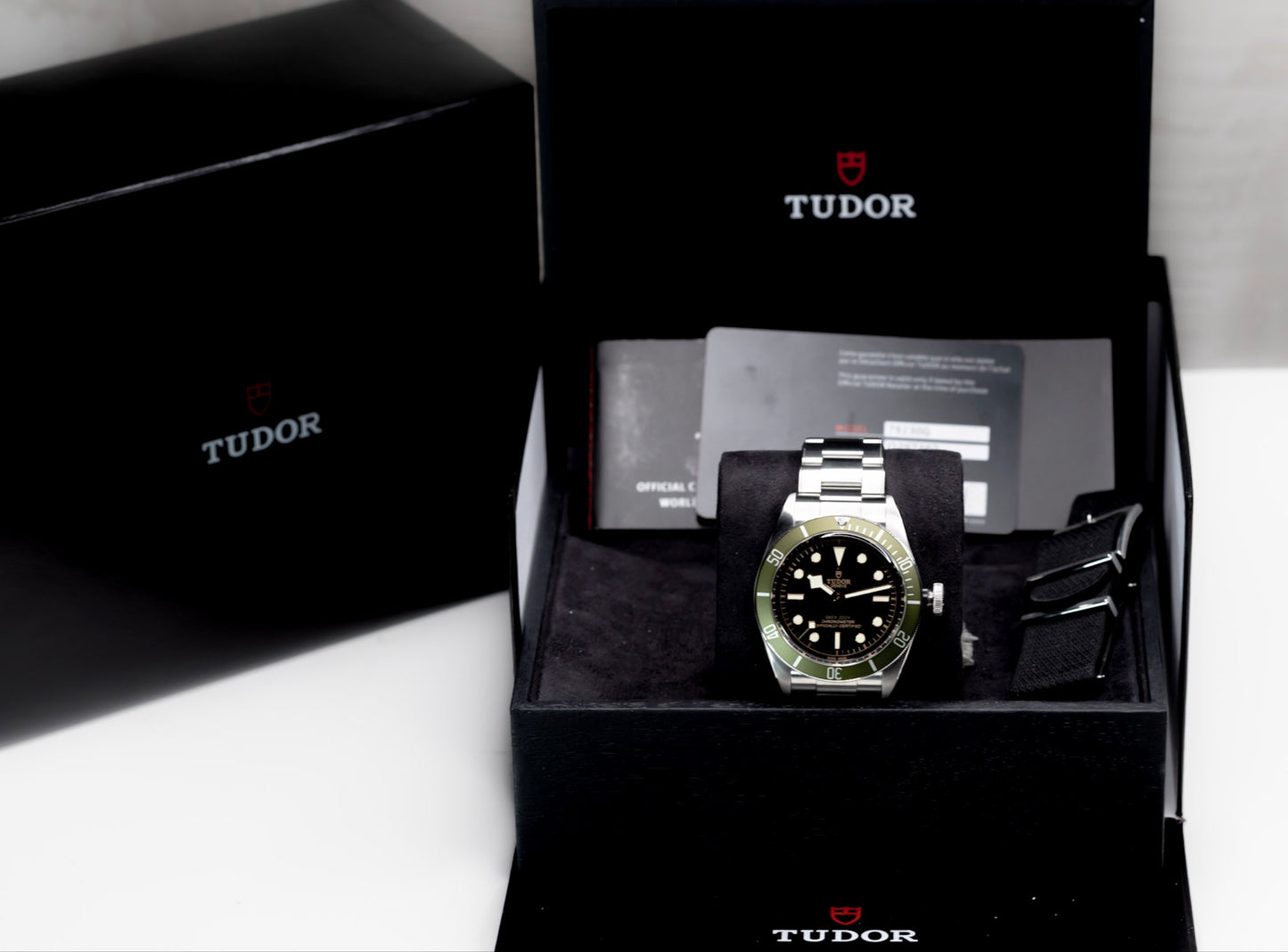 2021 Tudor Black Bay Harrods Special Edition Complete Set
